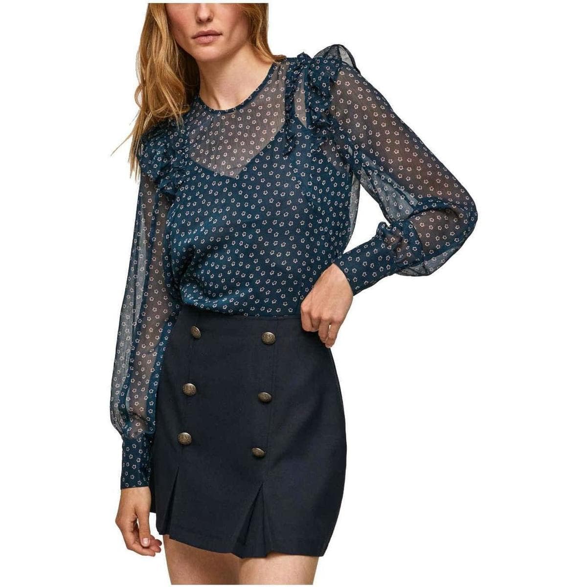 Women's T-Shirts Pepe Jeans Blue