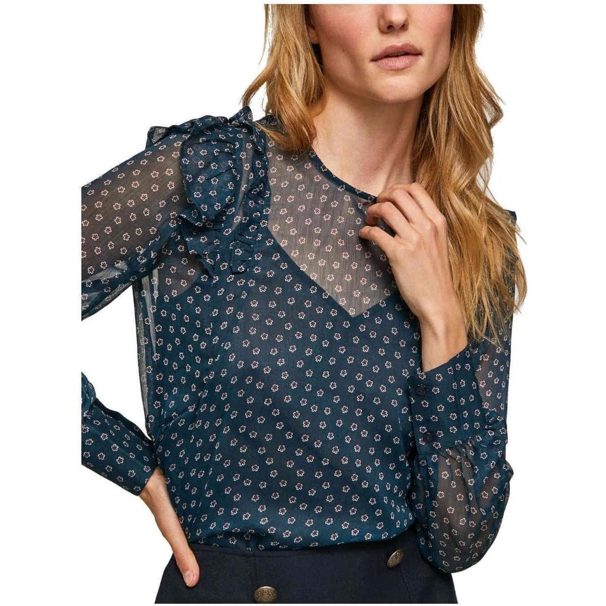 Women's T-Shirts Pepe Jeans Blue