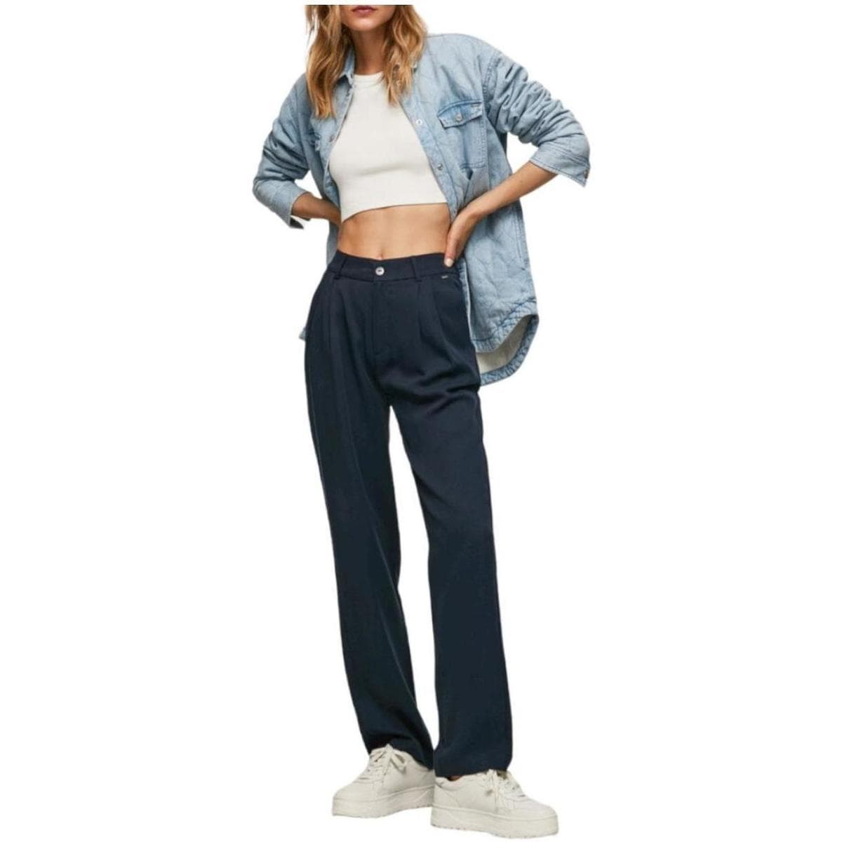 Women's Pants Pepe Jeans Blue