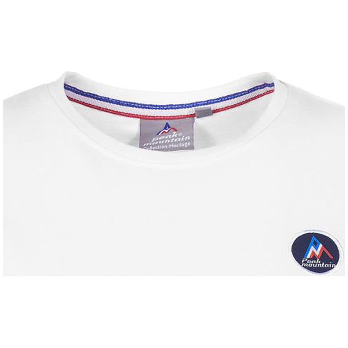 Women's T-Shirts Peak Mountain White