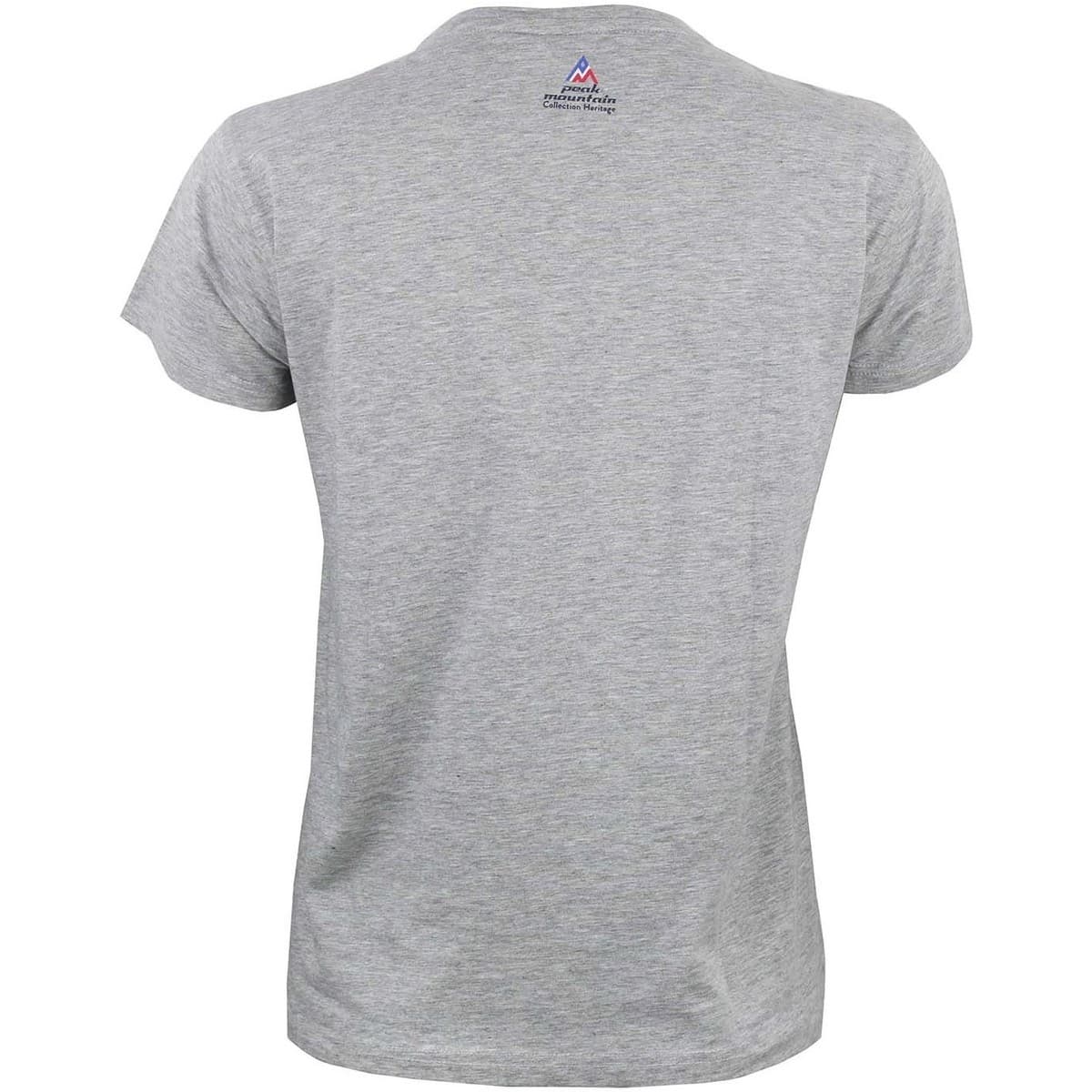 Women's T-Shirts Peak Mountain Gray