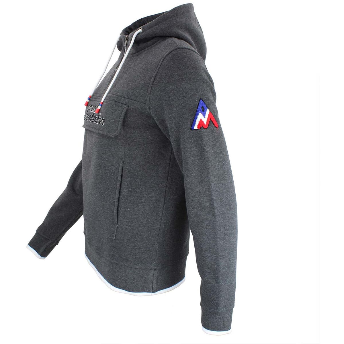 Women's Sweatshirts Peak Mountain Gray