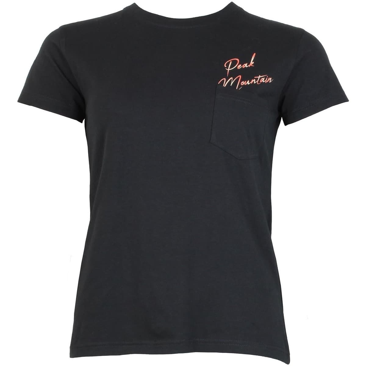 Women's T-Shirts Peak Mountain White