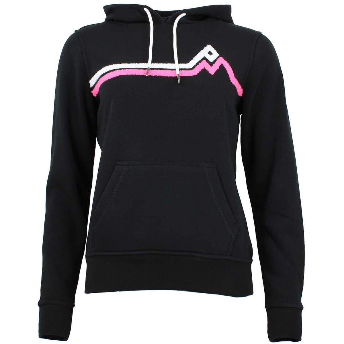 Women's Sweatshirts Peak Mountain Black
