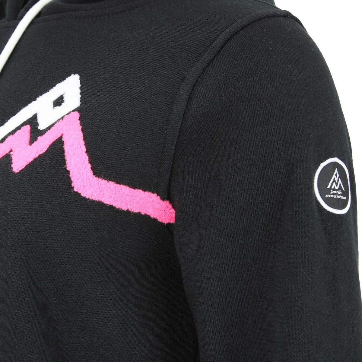 Women's Sweatshirts Peak Mountain Black