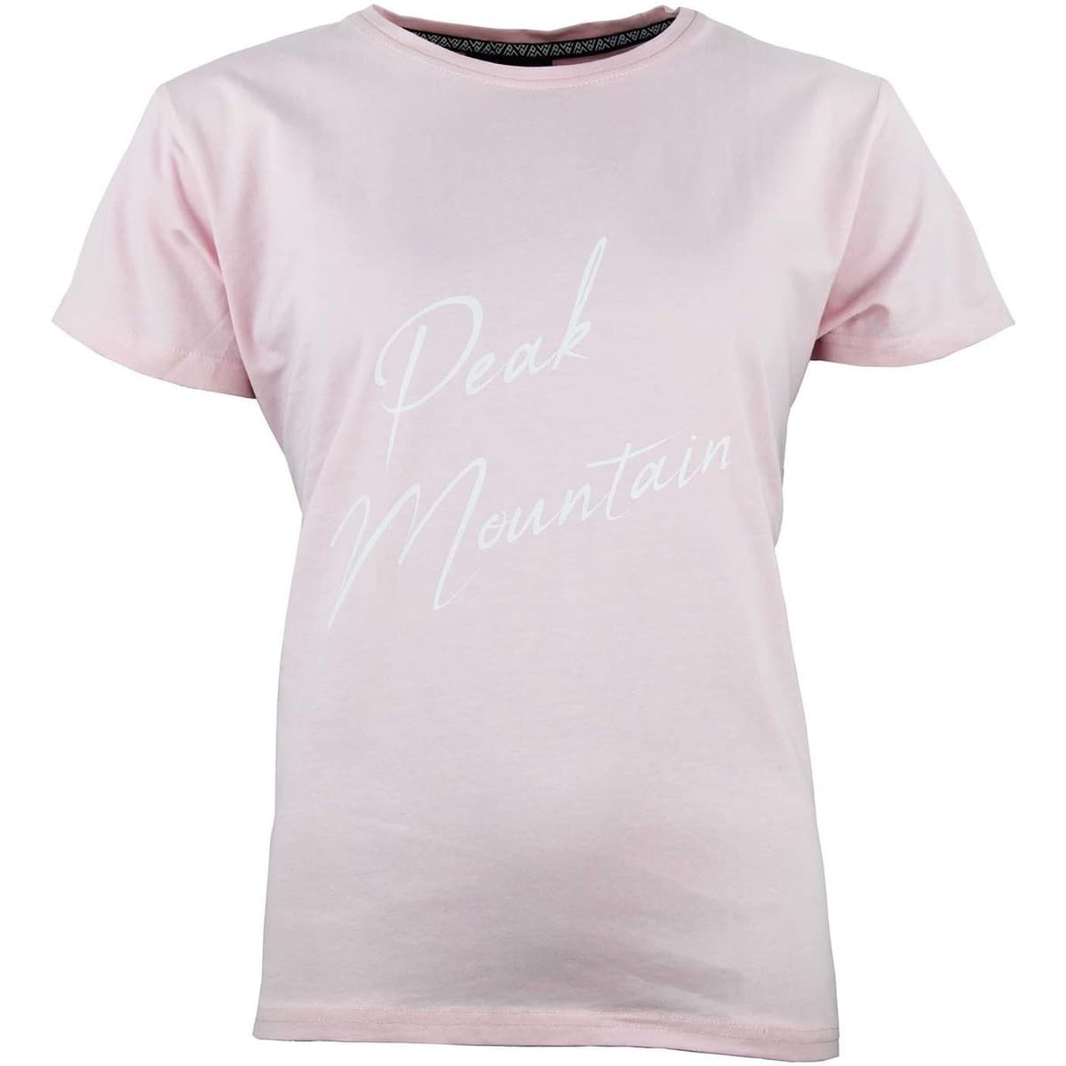 Women's T-Shirts Peak Mountain Pink