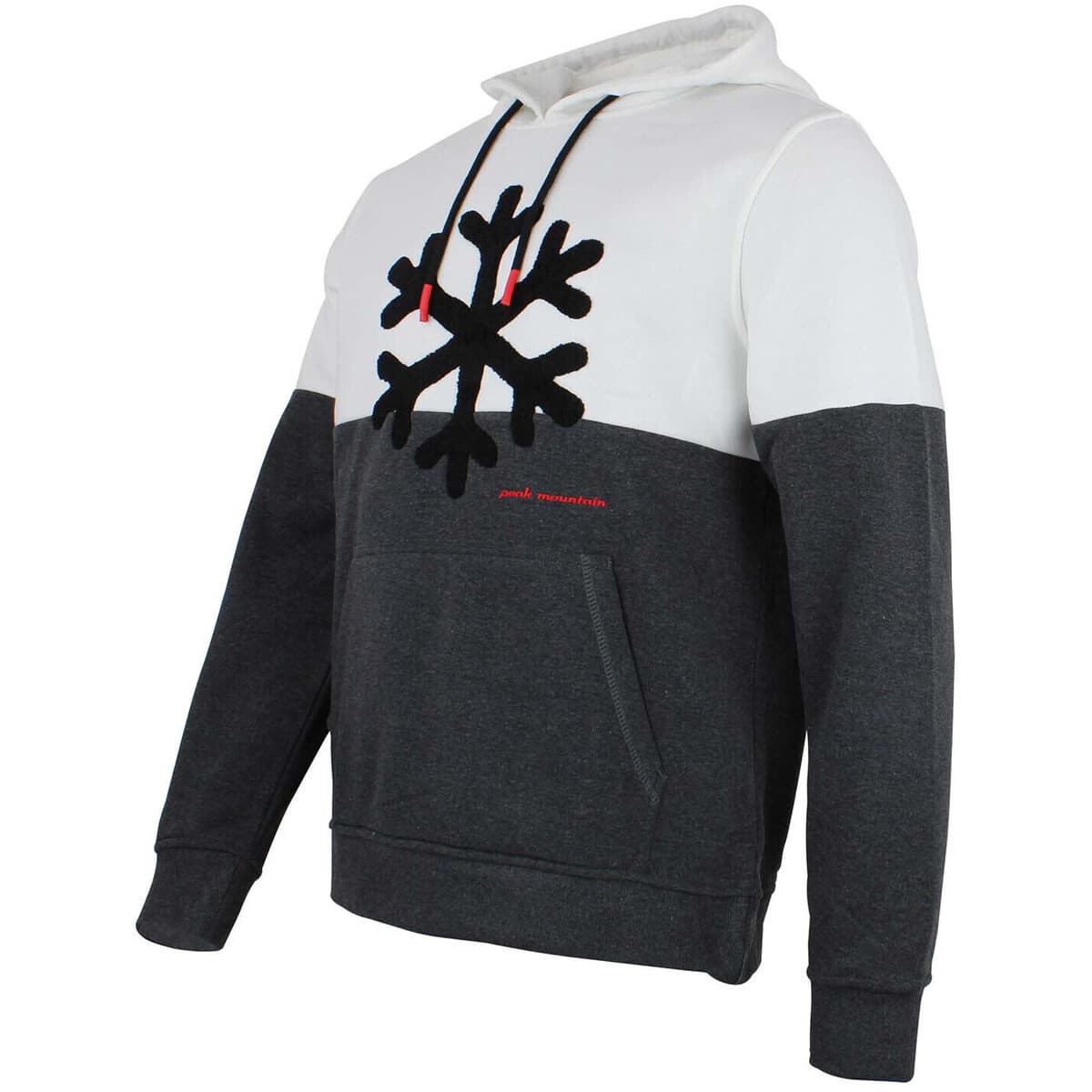 Men's Sweatshirts Peak Mountain Gray