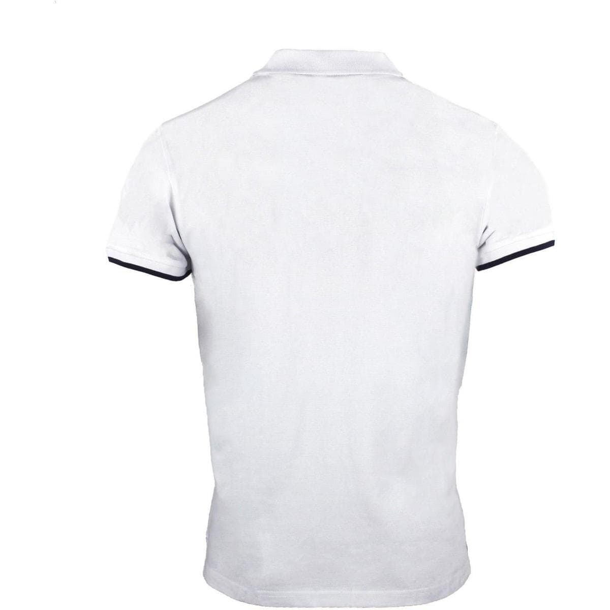 Men's Polo Shirts Peak Mountain White