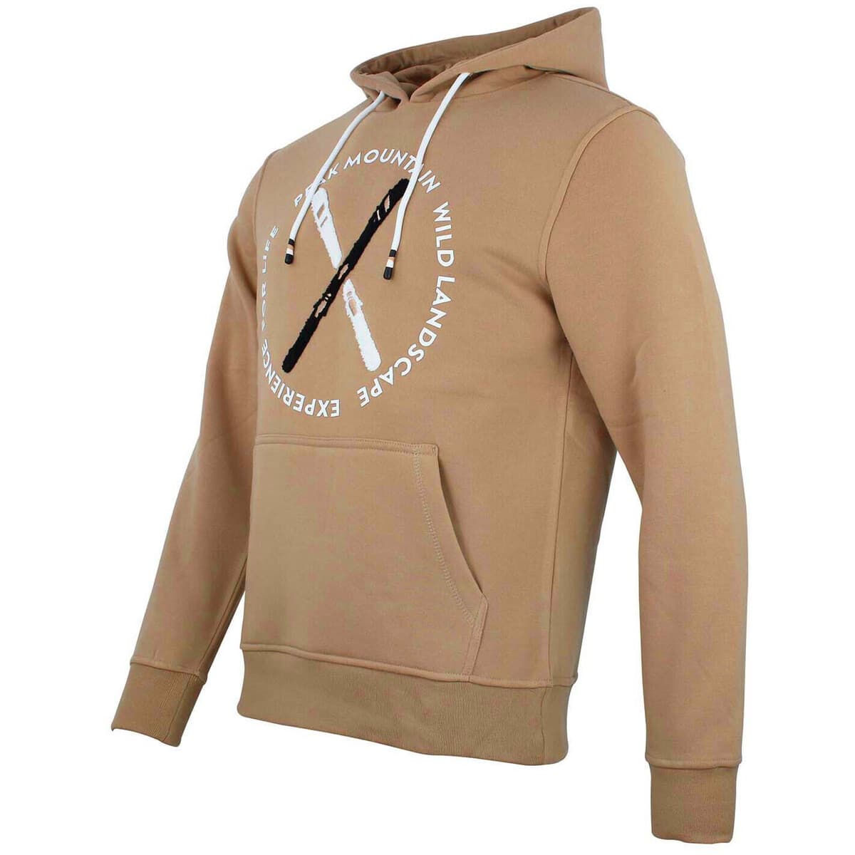 Men's Sweatshirts Peak Mountain Brown