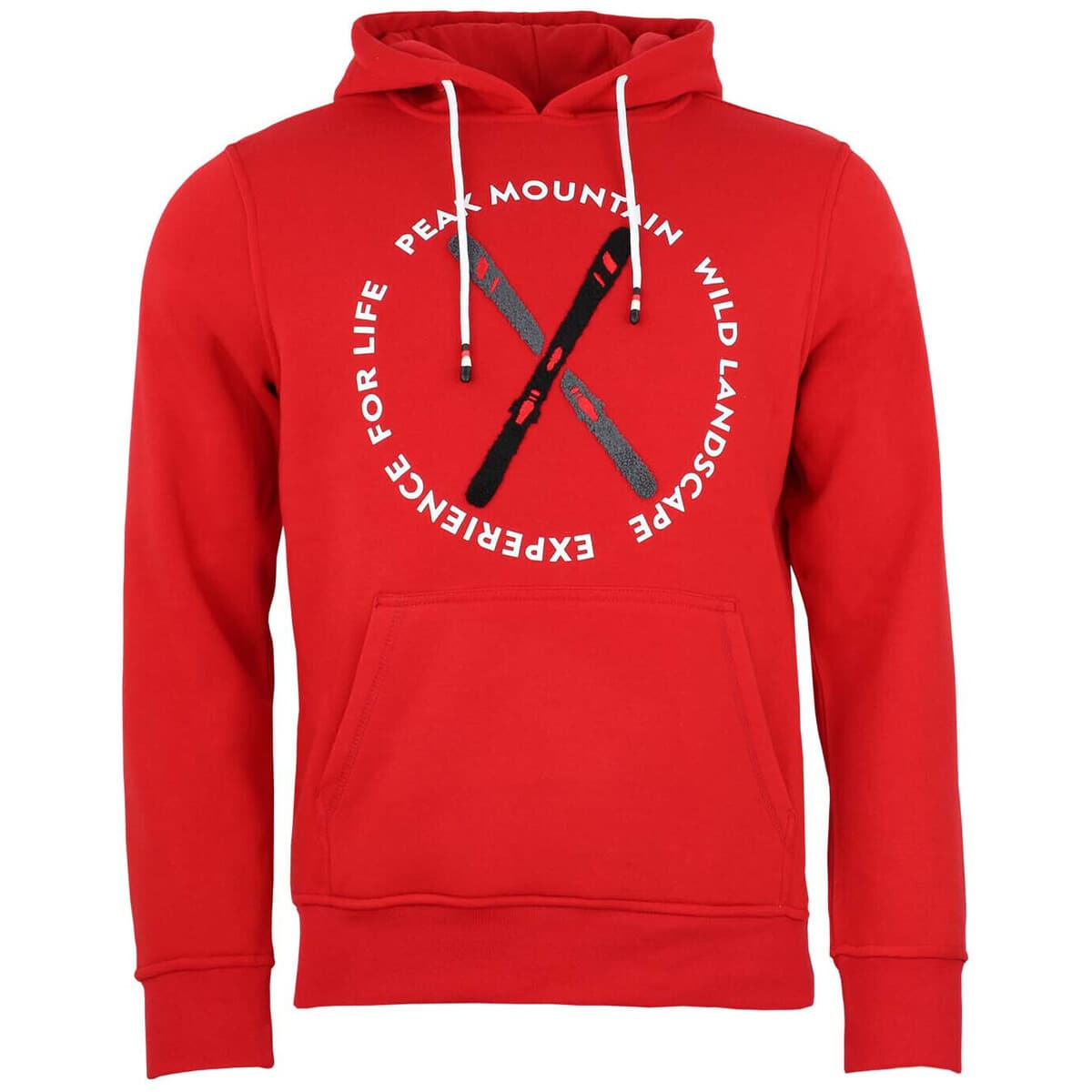 Men's Sweatshirts Peak Mountain Red