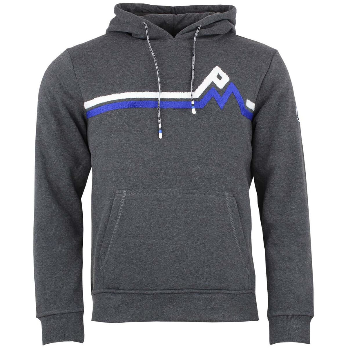 Men's Sweatshirts Peak Mountain Gray