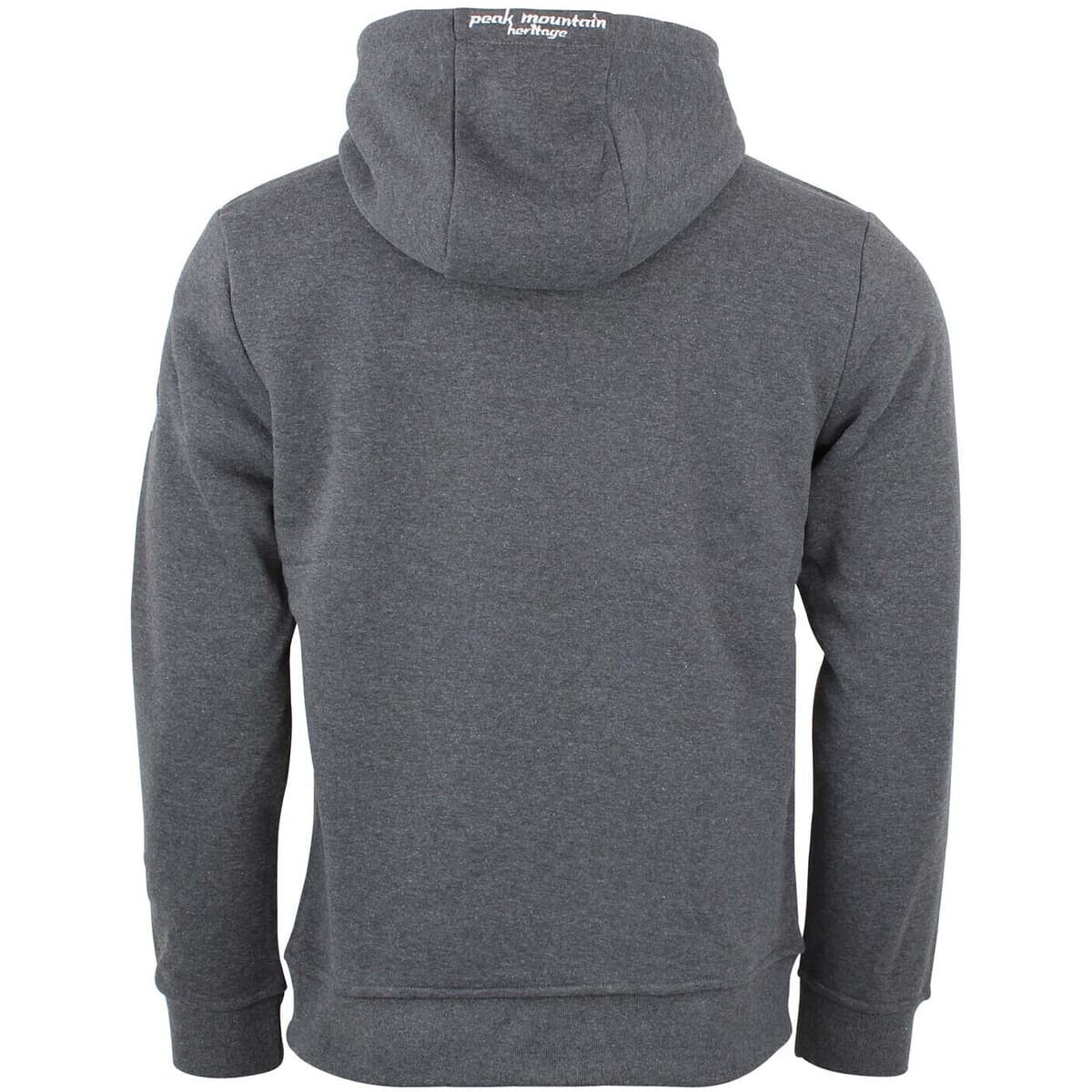 Men's Sweatshirts Peak Mountain Gray