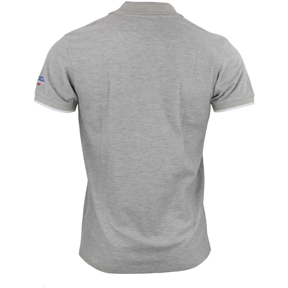 Men's Polo Shirts Peak Mountain Gray