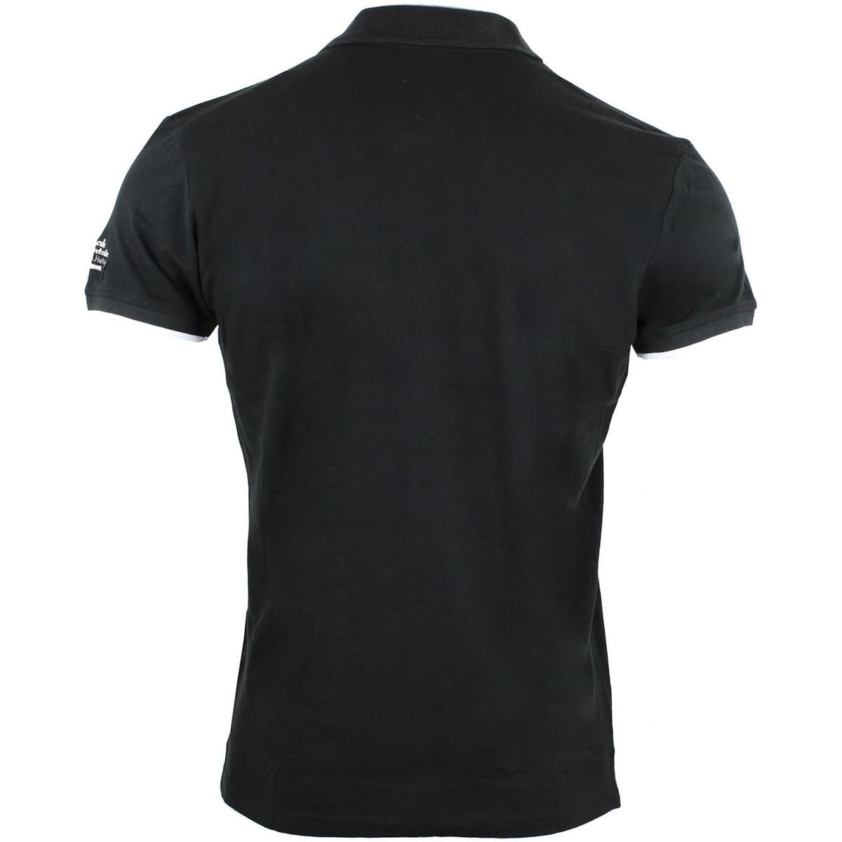 Men's Polo Shirts Peak Mountain Black