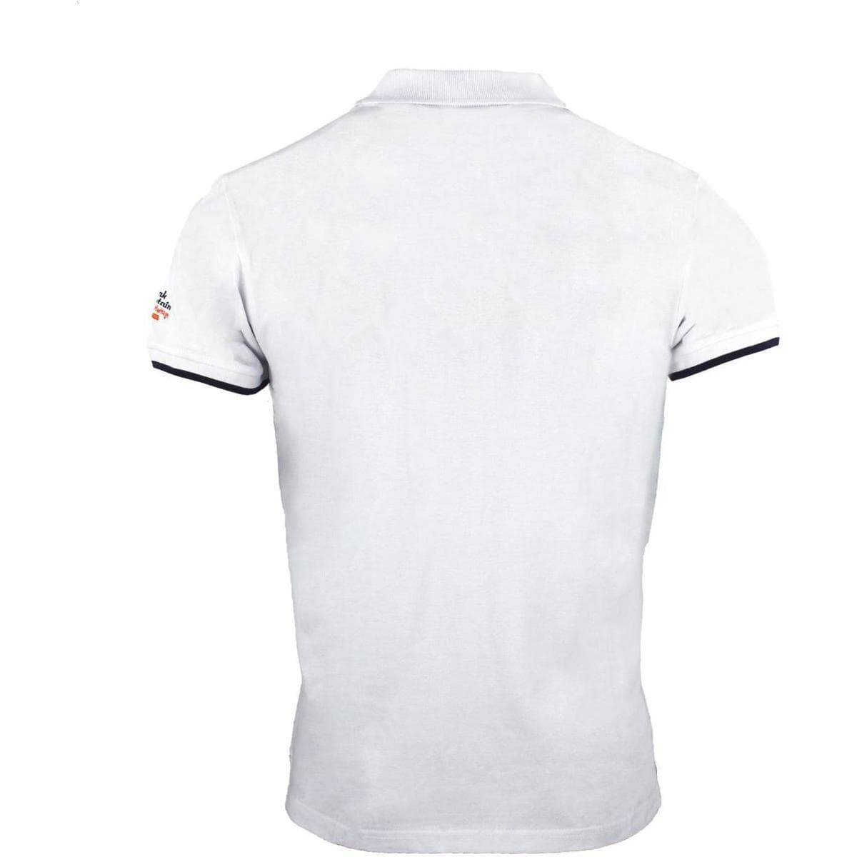 Men's Polo Shirts Peak Mountain White