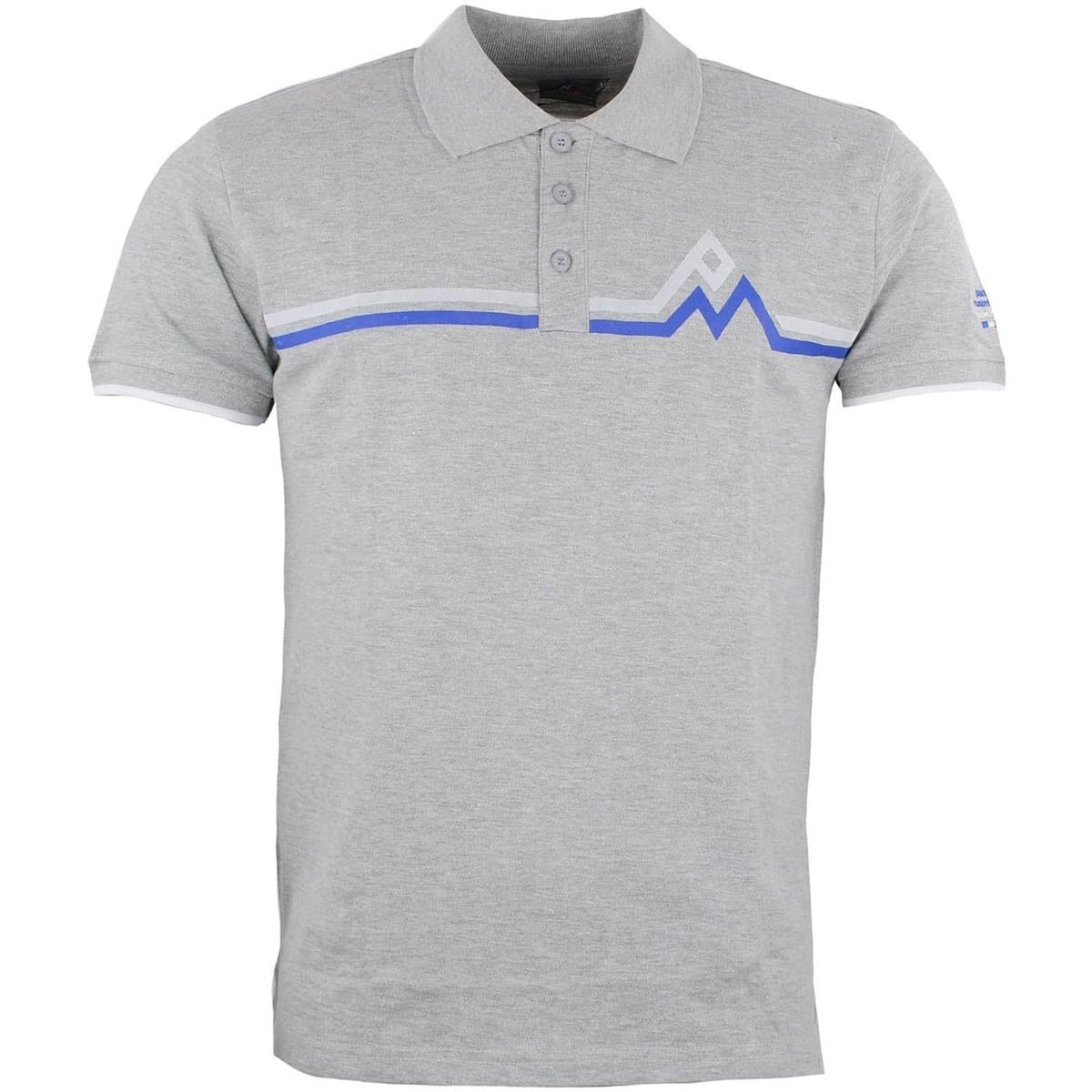 Πόλο με κοντά μανίκια Peak Mountain Polo manches courtes homme CRISTAL