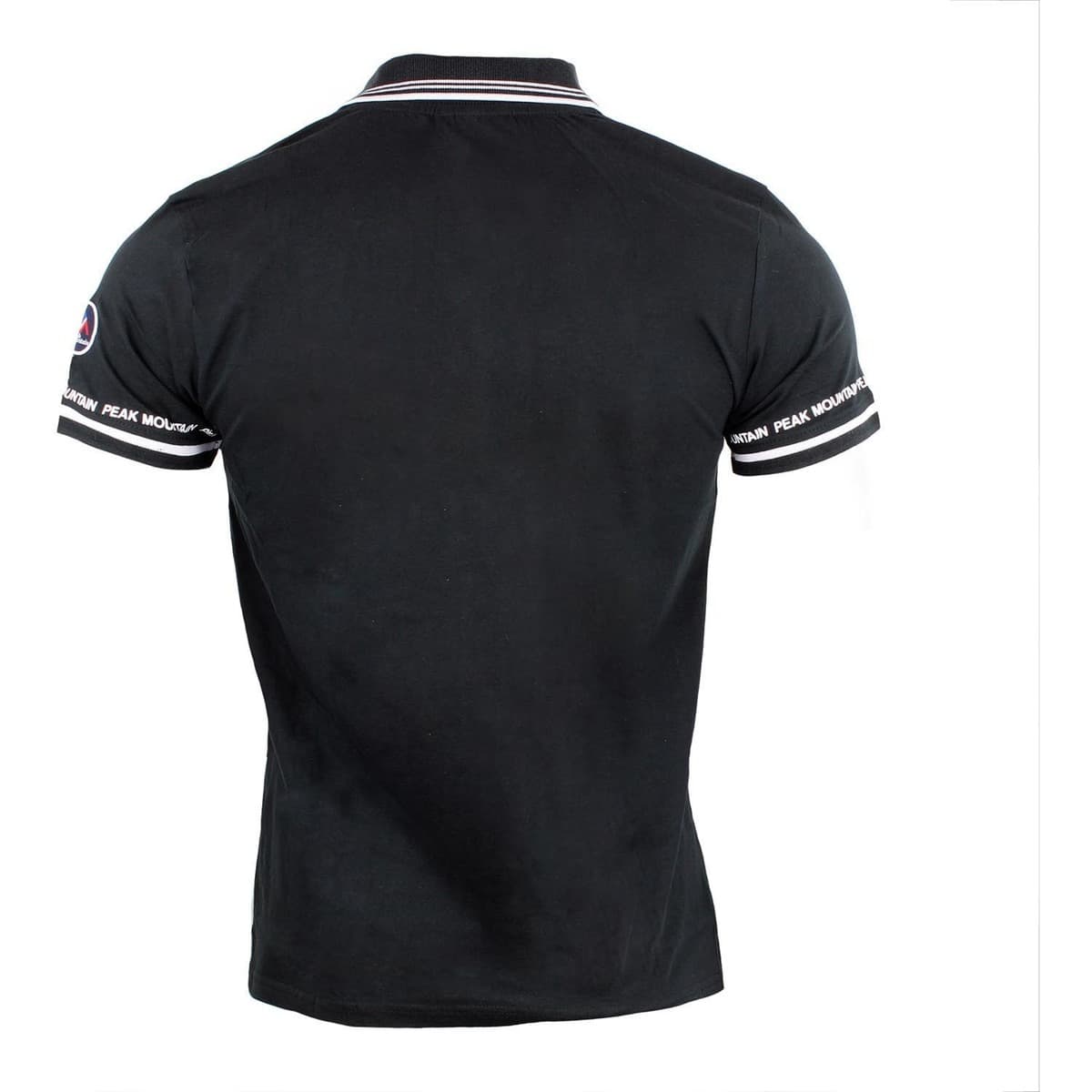 Men's Polo Shirts Peak Mountain Black