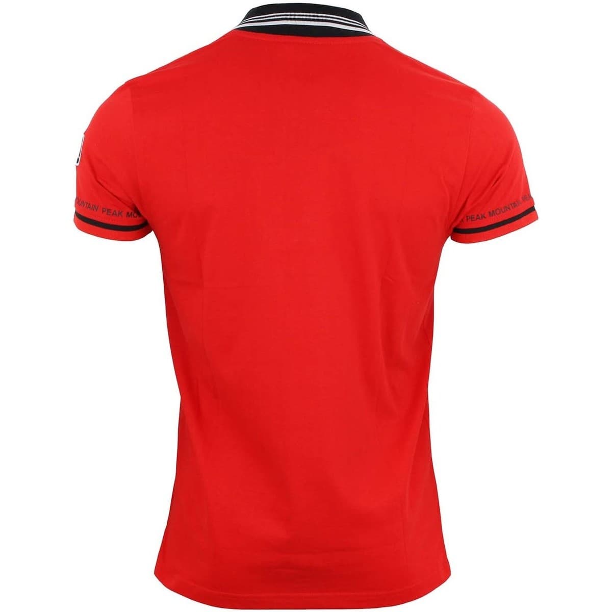 Men's Polo Shirts Peak Mountain Red