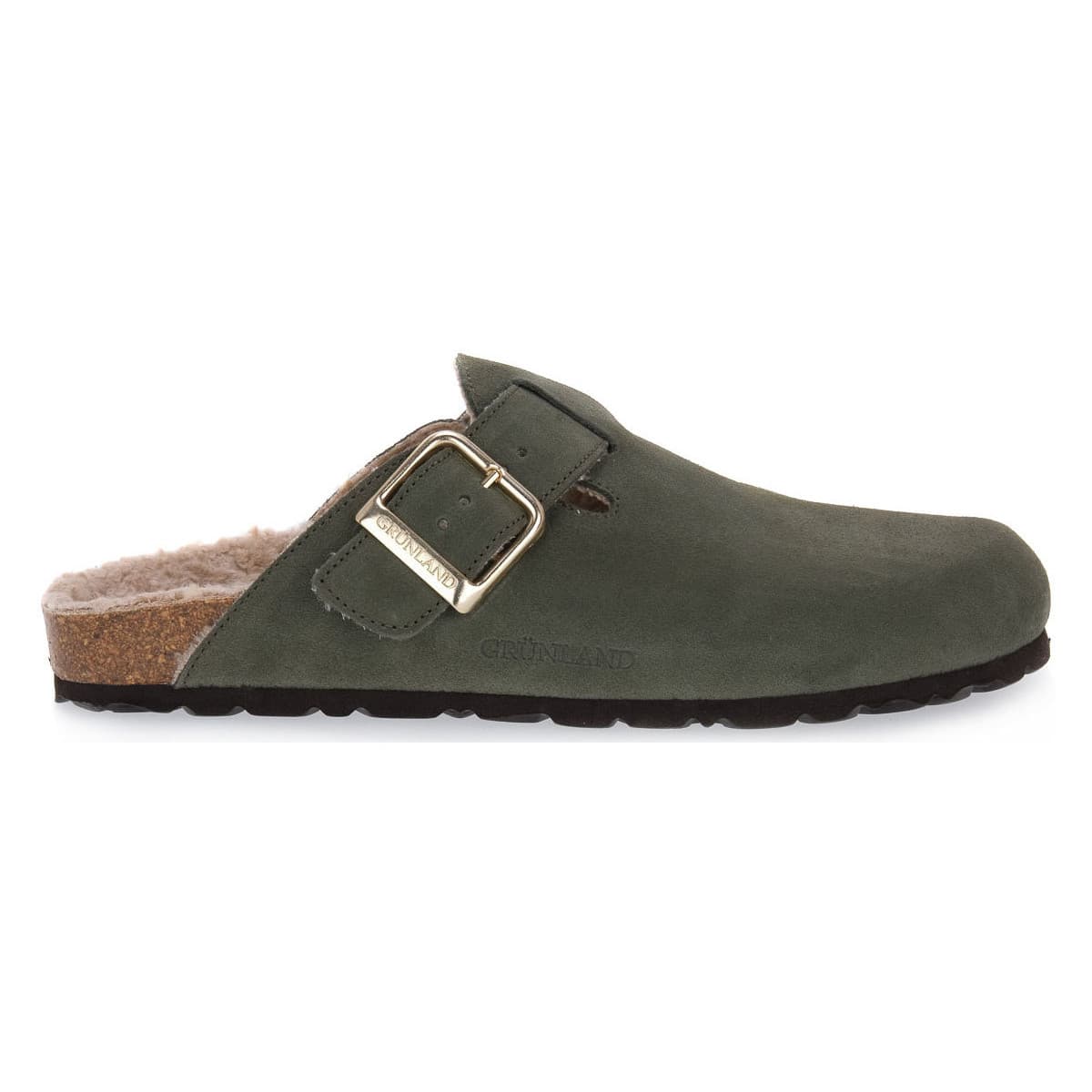 Women's Mules Grunland Green