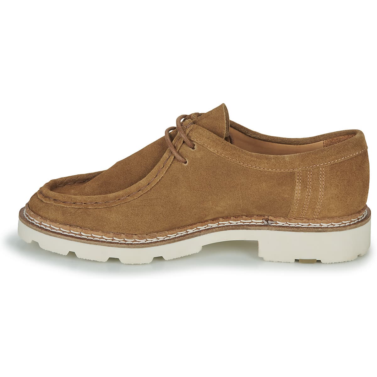 Women's Derby Shoes Pellet Brown