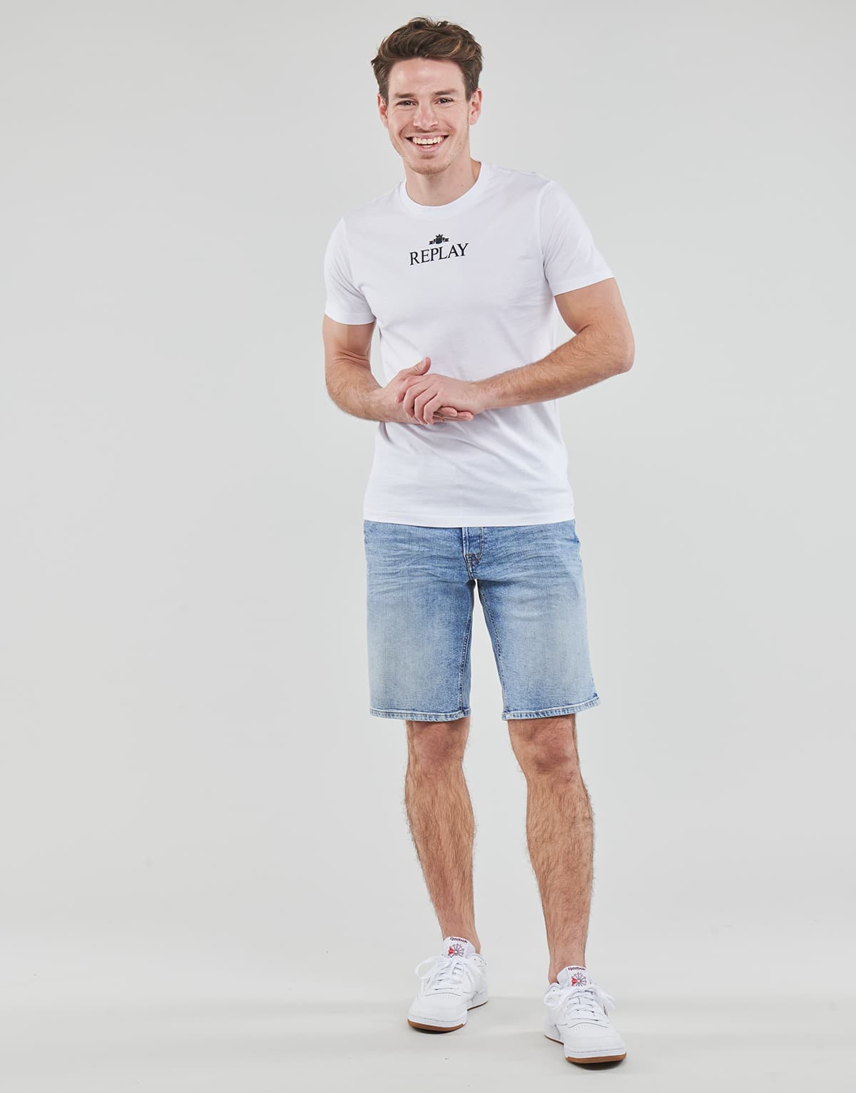 Men's Shorts Replay Blue