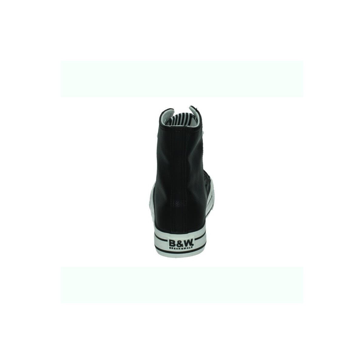 Girls' Sneakers B&w Black