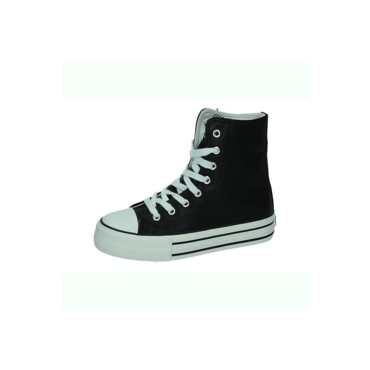 Girls' Sneakers B&w Black