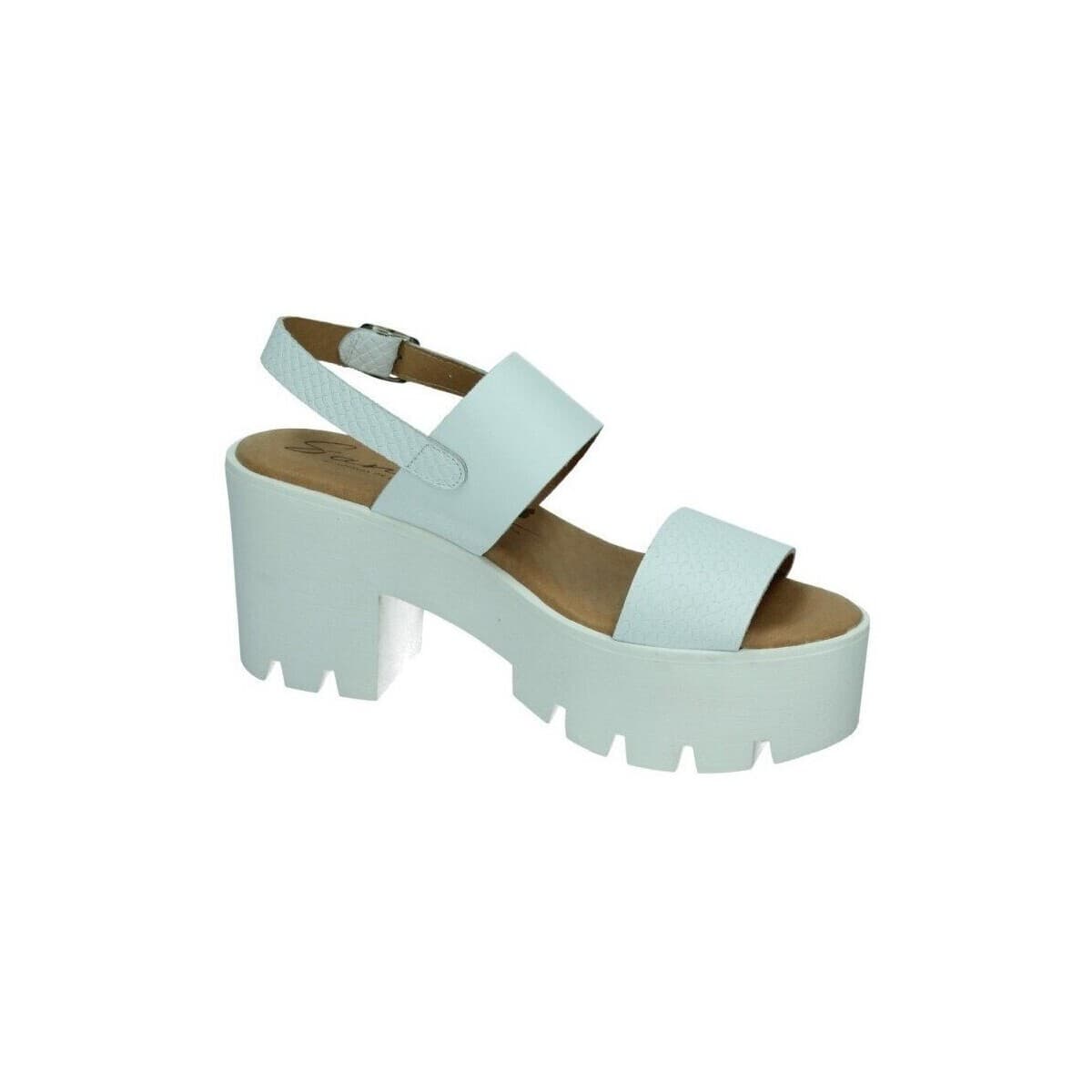 Women's Platforms Sandali White