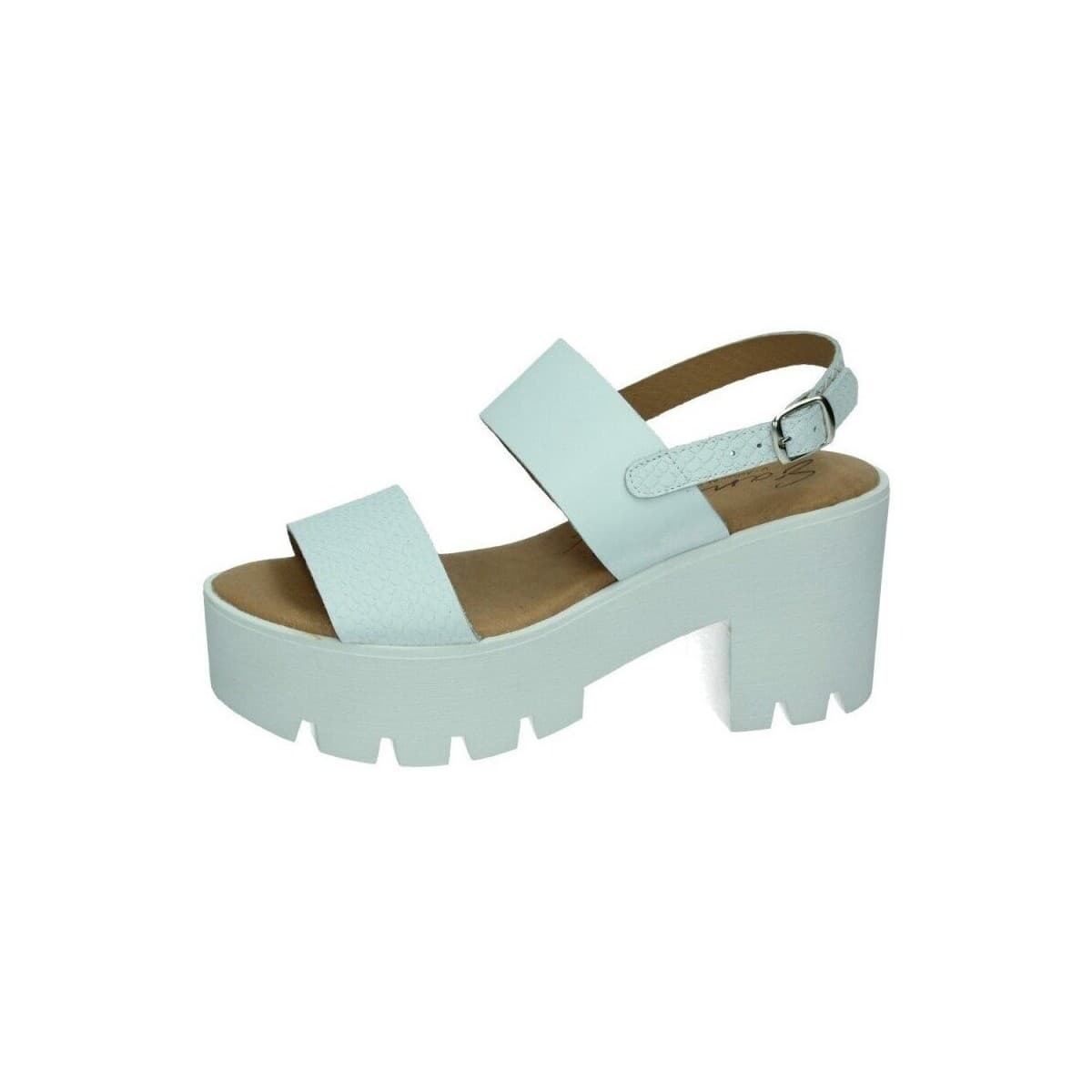 Women's Platforms Sandali White