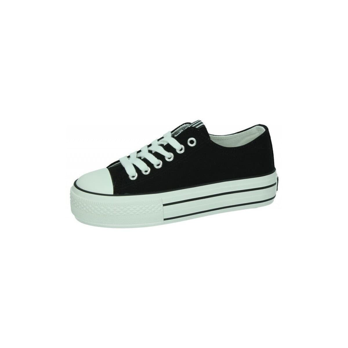 Girls' Sneakers B&w Black