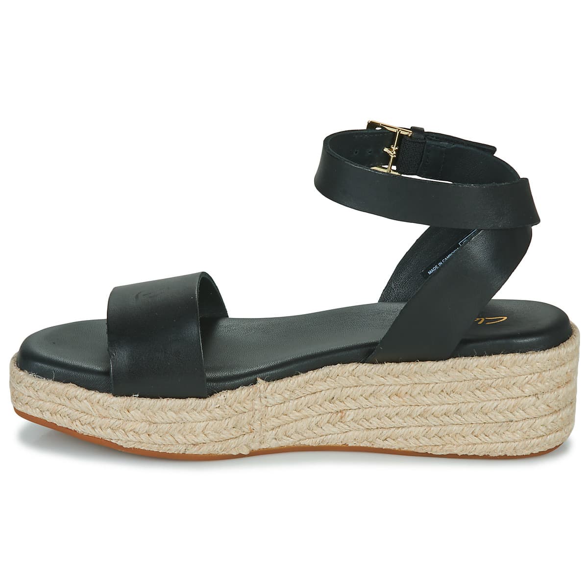 Women's Platforms Clarks Black