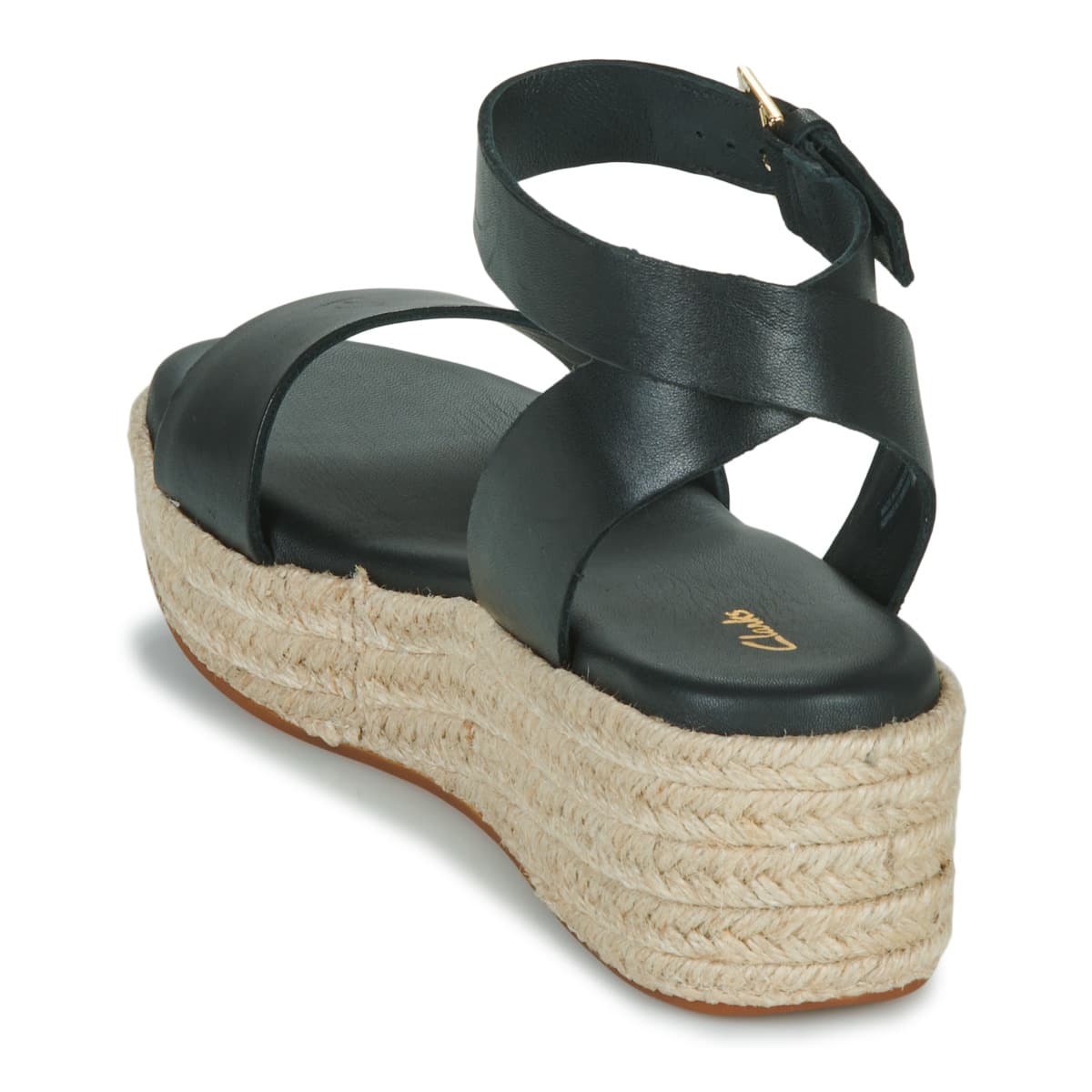 Women's Platforms Clarks Black