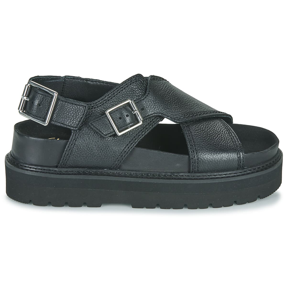 Women's Platforms Clarks Black