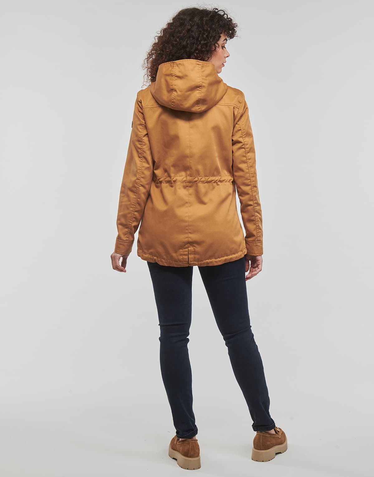 Women's Parkas Only Brown