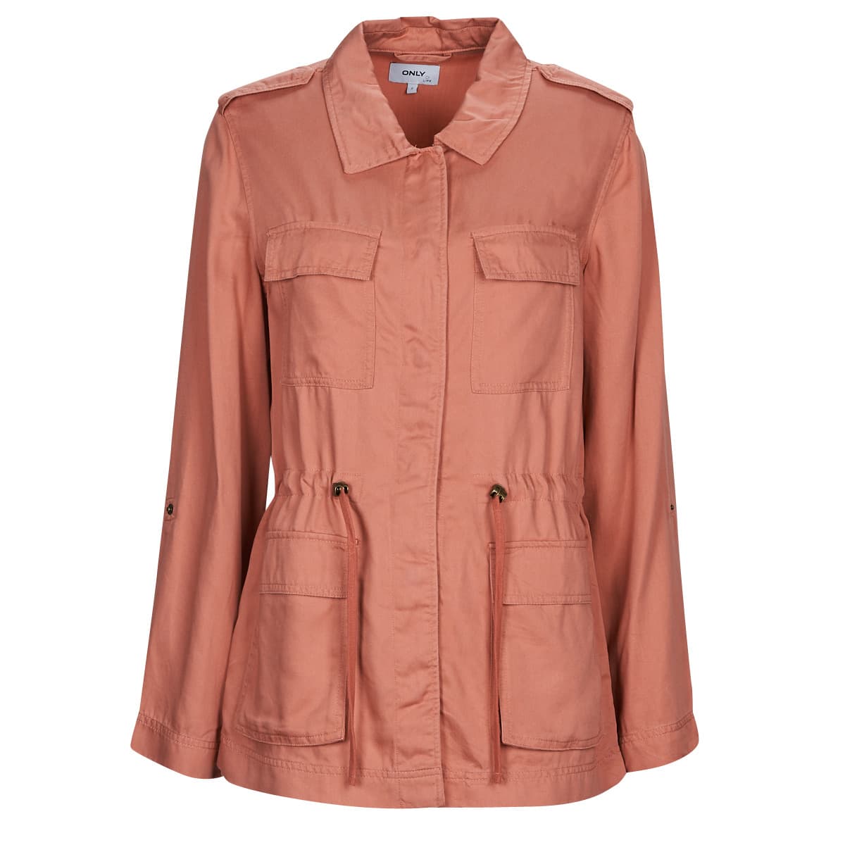 Women's Parkas Only Pink