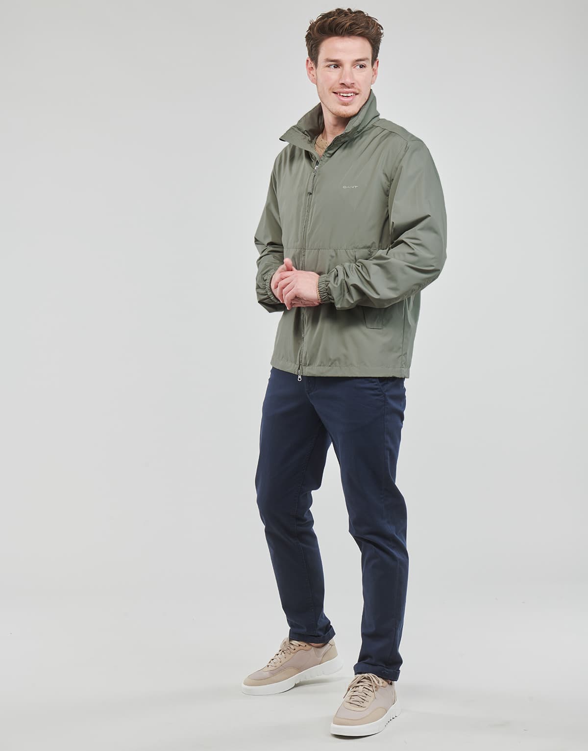 Men's Jackets Gant Khaki