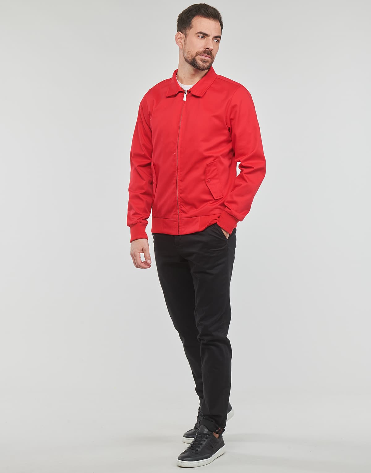 Men's Jackets Harrington Red