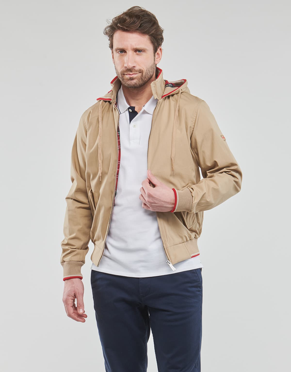 Men's Jackets Harrington Beige
