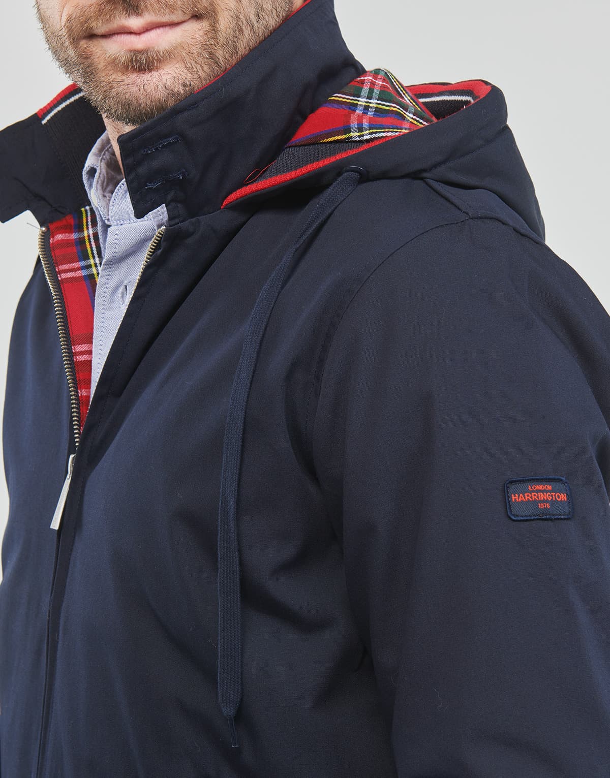 Men's Jackets Harrington Blue