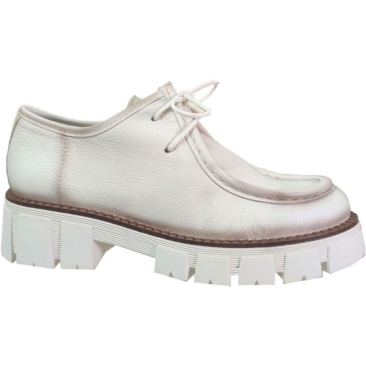 Women's Derby Shoes Folies Beige