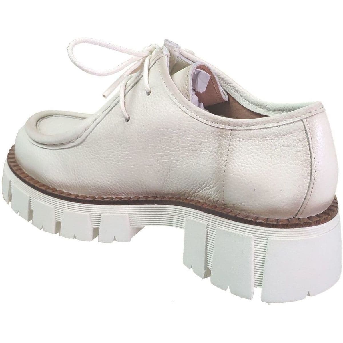 Women's Derby Shoes Folies Beige