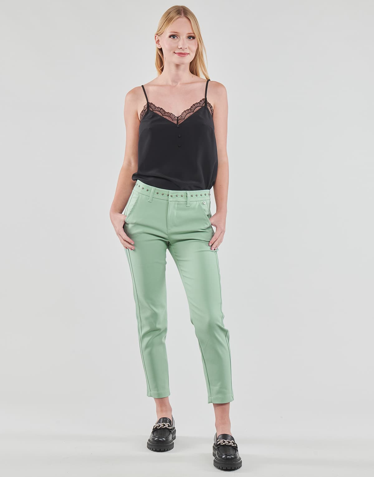 Women's Pants Freeman T.Porter Green