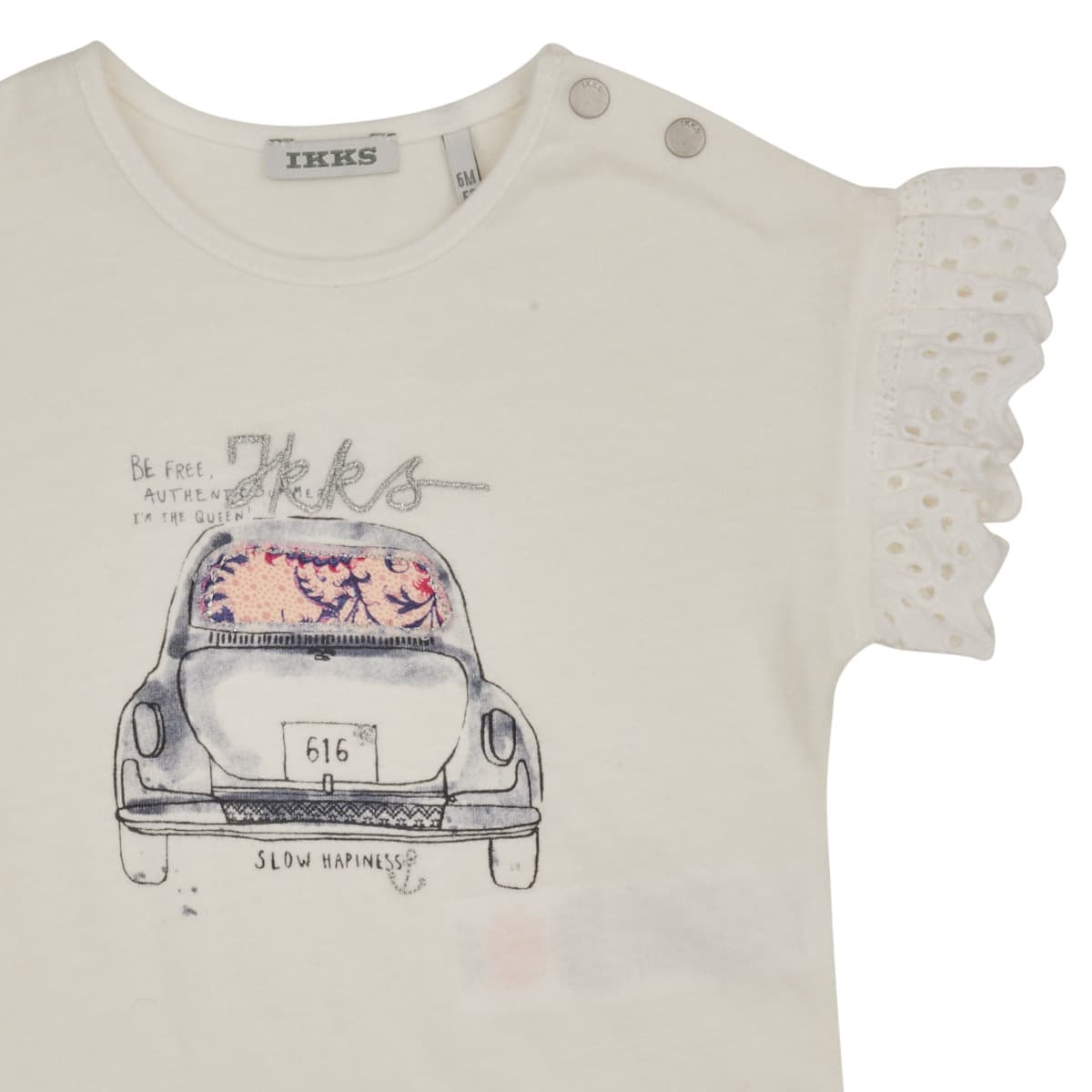Girls' T-Shirts Ikks White