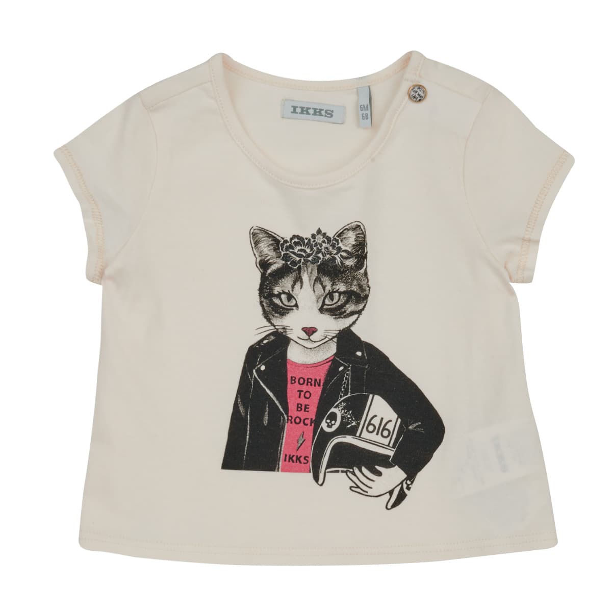 Girls' T-Shirts Ikks White