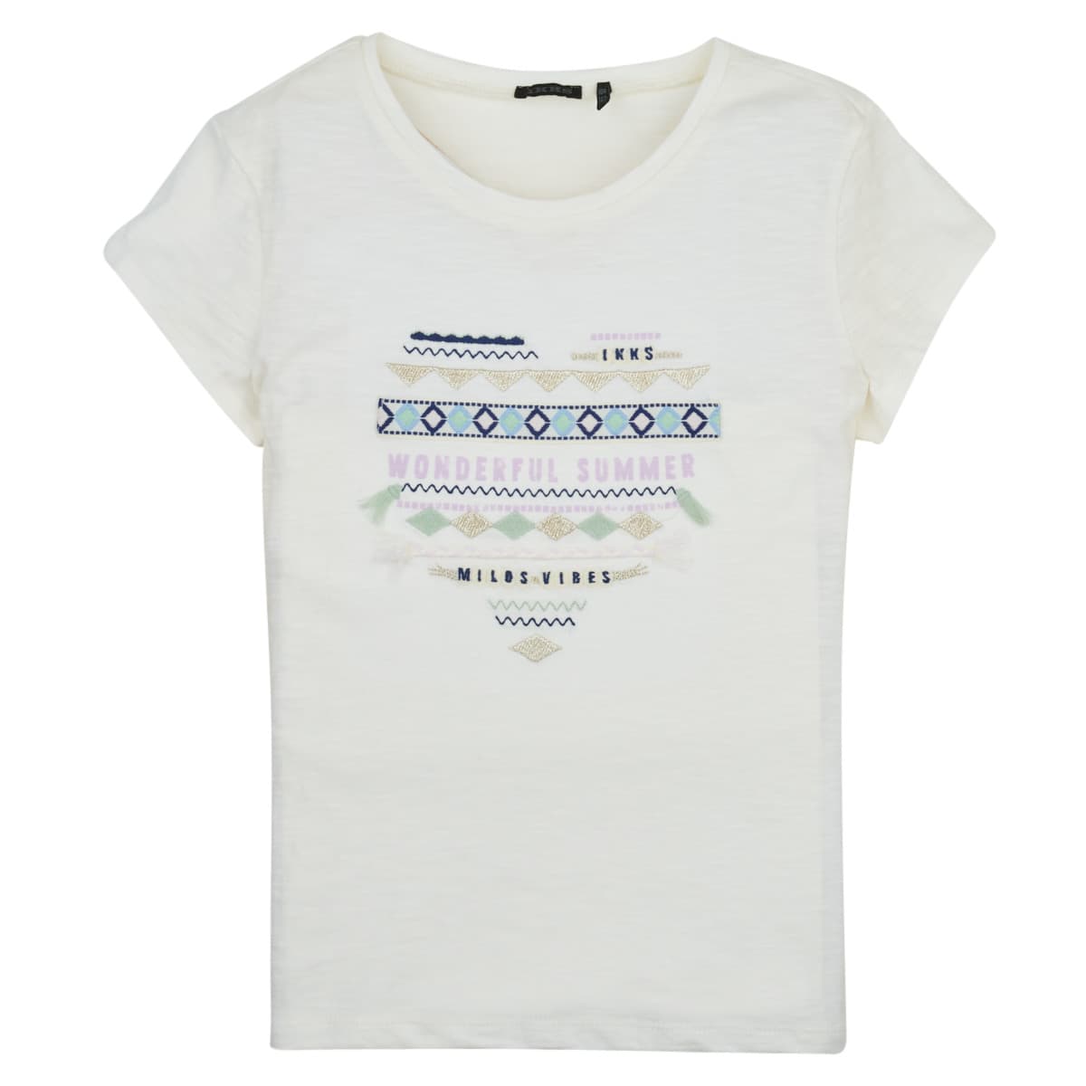 Girls' T-Shirts Ikks White