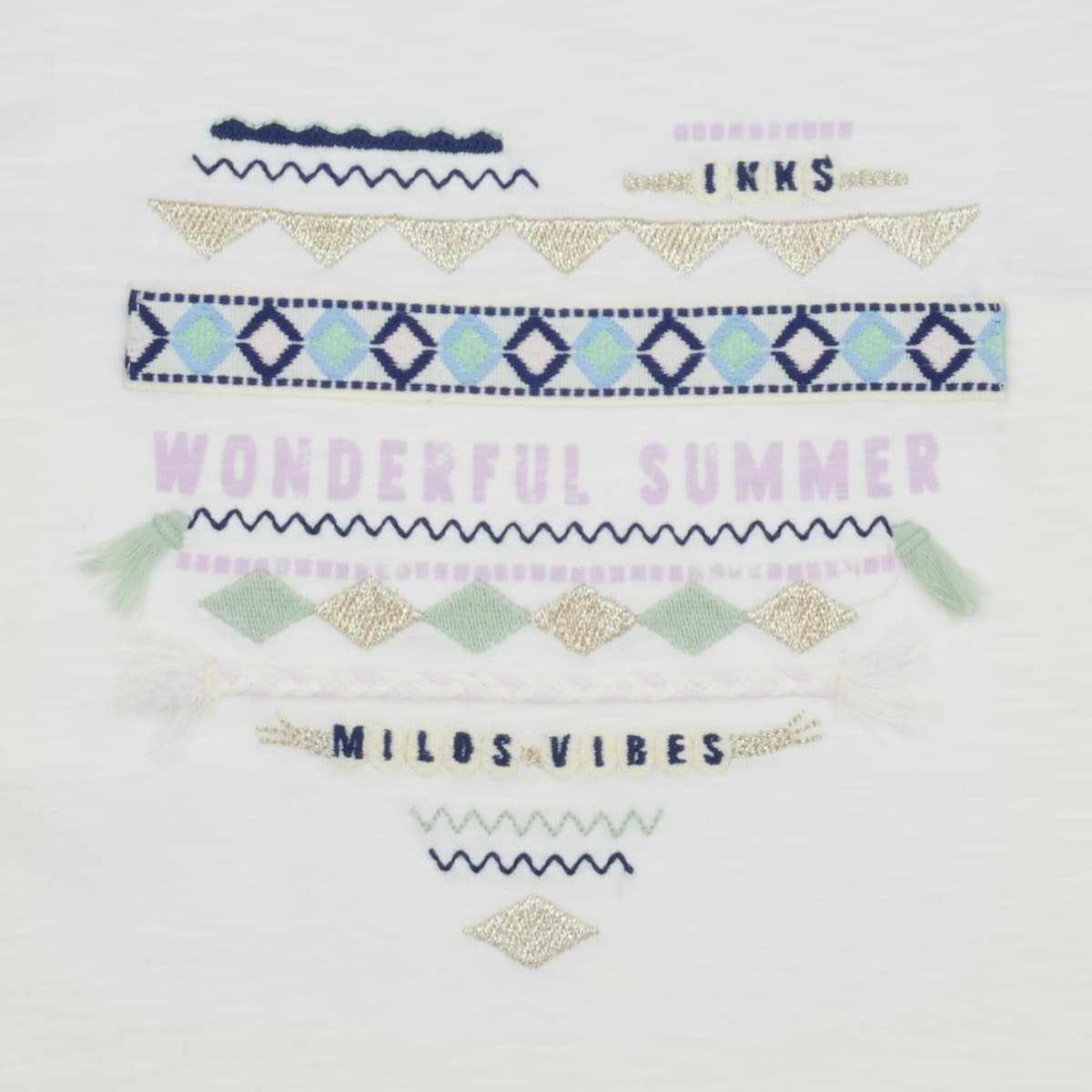 Girls' T-Shirts Ikks White