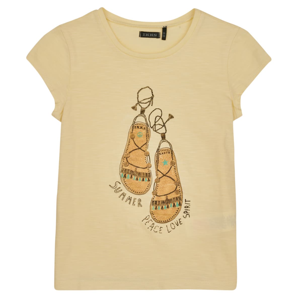 Girls' T-Shirts Ikks Yellow
