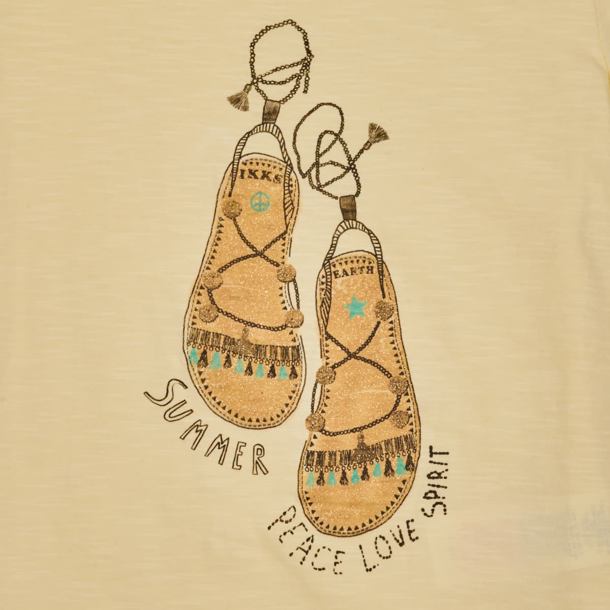 Girls' T-Shirts Ikks Yellow