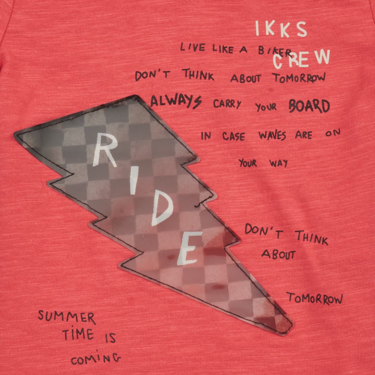 Boys' T-Shirts Ikks Red