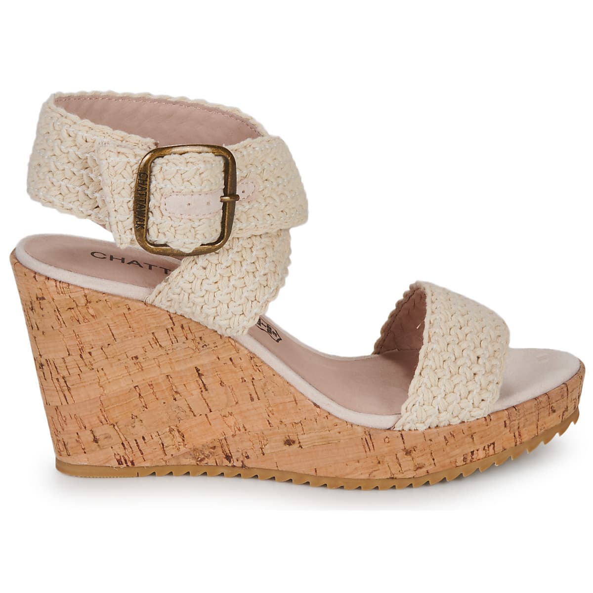 Women's Platforms Chattawak Beige